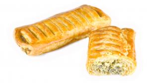 Savoury Puff Pastry (sausage, spinach or salmon)